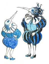 les oiseaux de la fée bleue