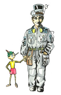 Pinocchio et Gepetto