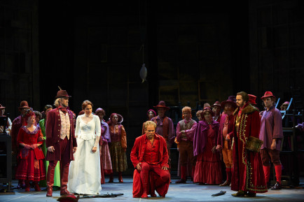 Evgeny Sevastyanov, Susanne Pütters, Michael Zabanoff, Christoph Plessers, Chor Matthias Baus